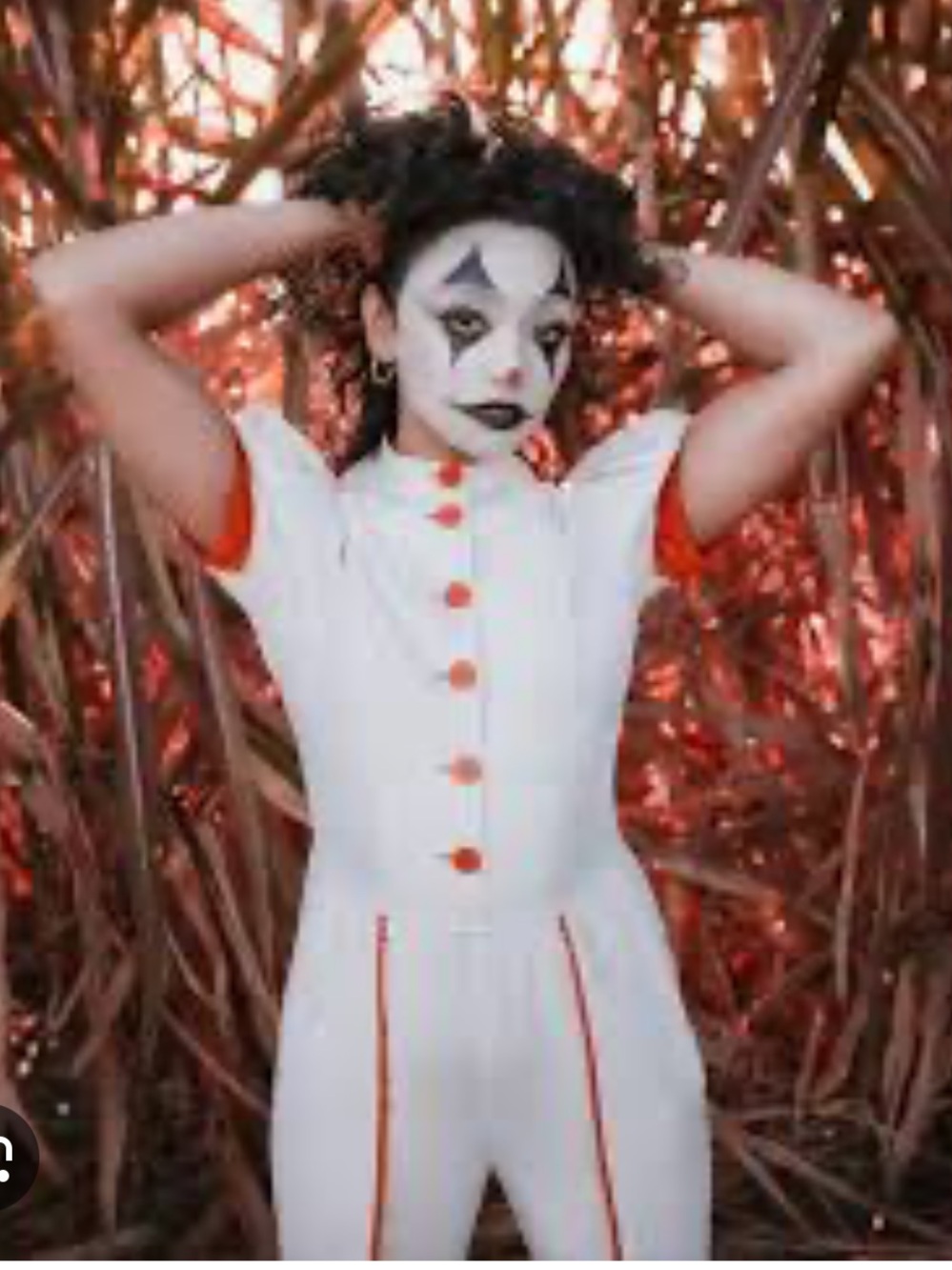 NWT Lively Ghosts clown jumpsuit size XS